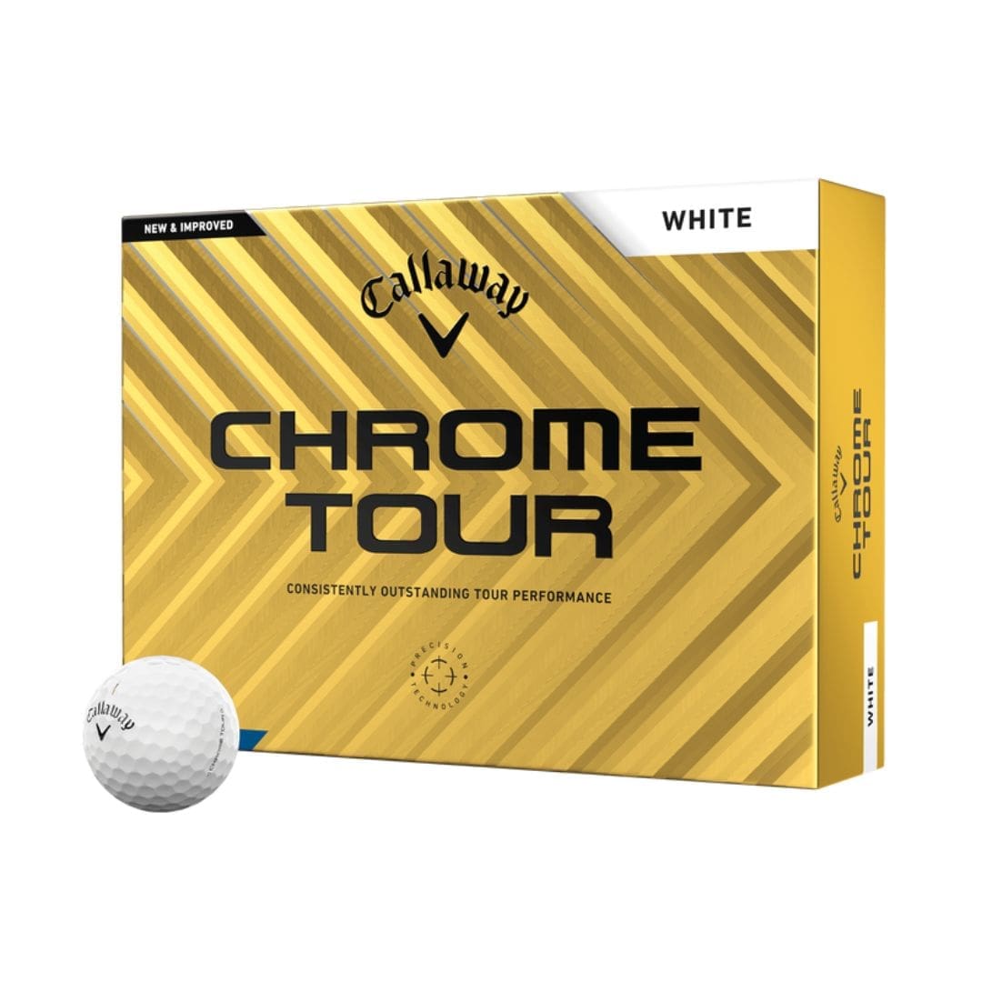 Callaway Chrome Tour Golf Balls (White)