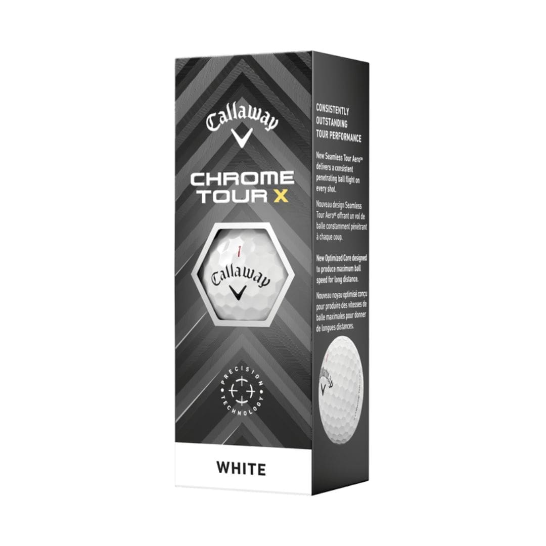 Callaway Chrome Tour X Golf Balls (White)