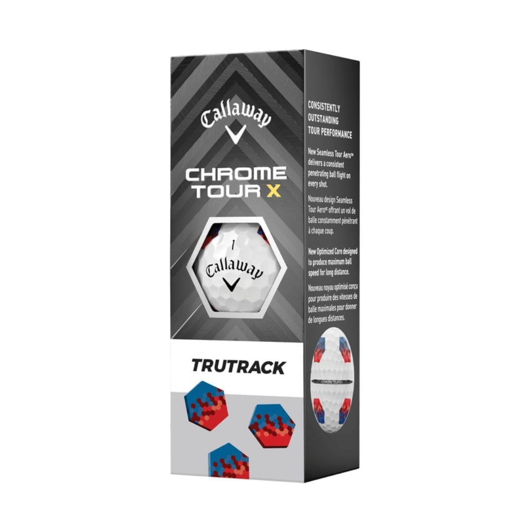 Callaway Chrome Tour X TruTrack Golf Balls (White)