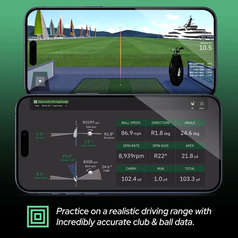 Square Golf Indoor Golf Launch Monitor