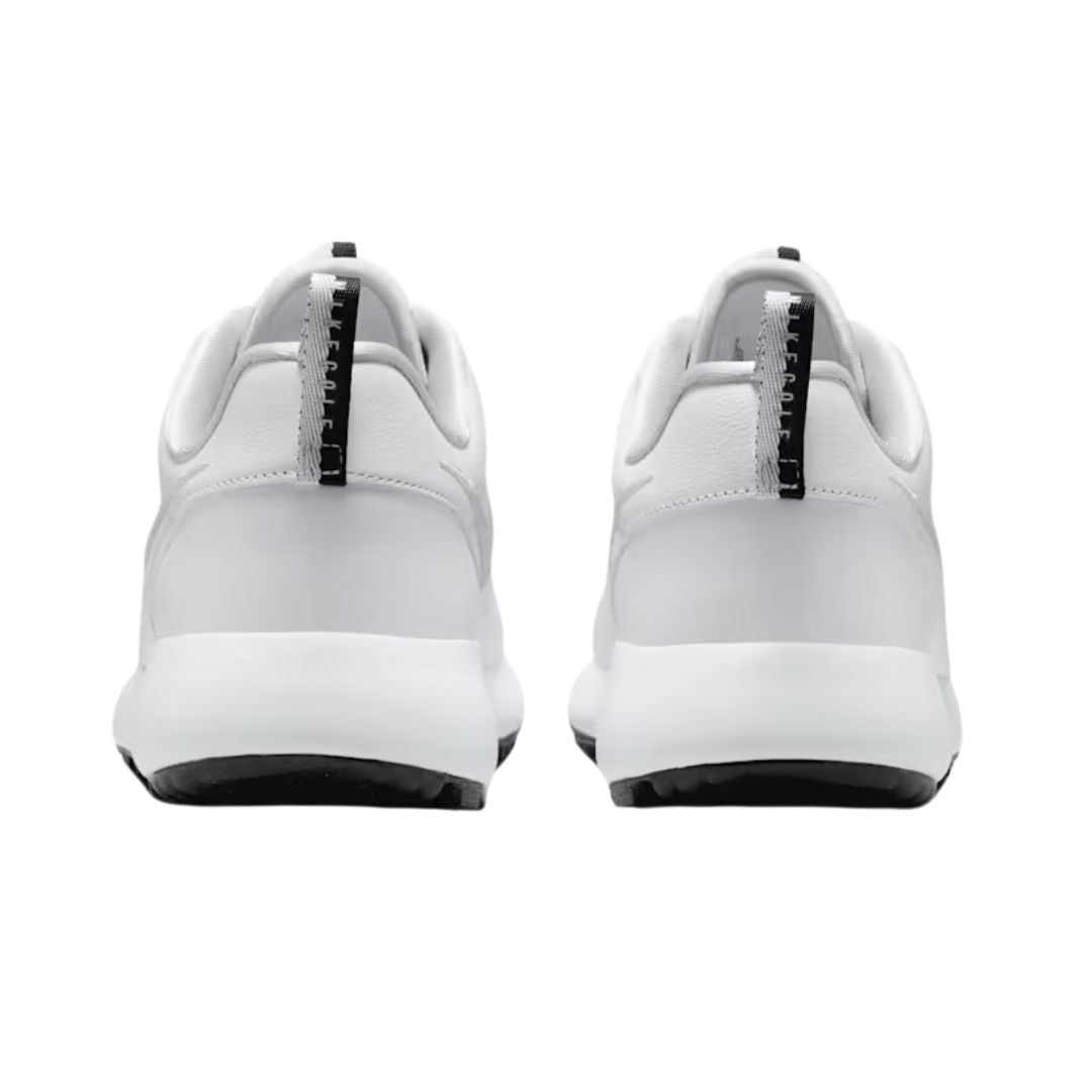 Nike Air Max Roshe G Premium Golf Shoe - White, White & Black