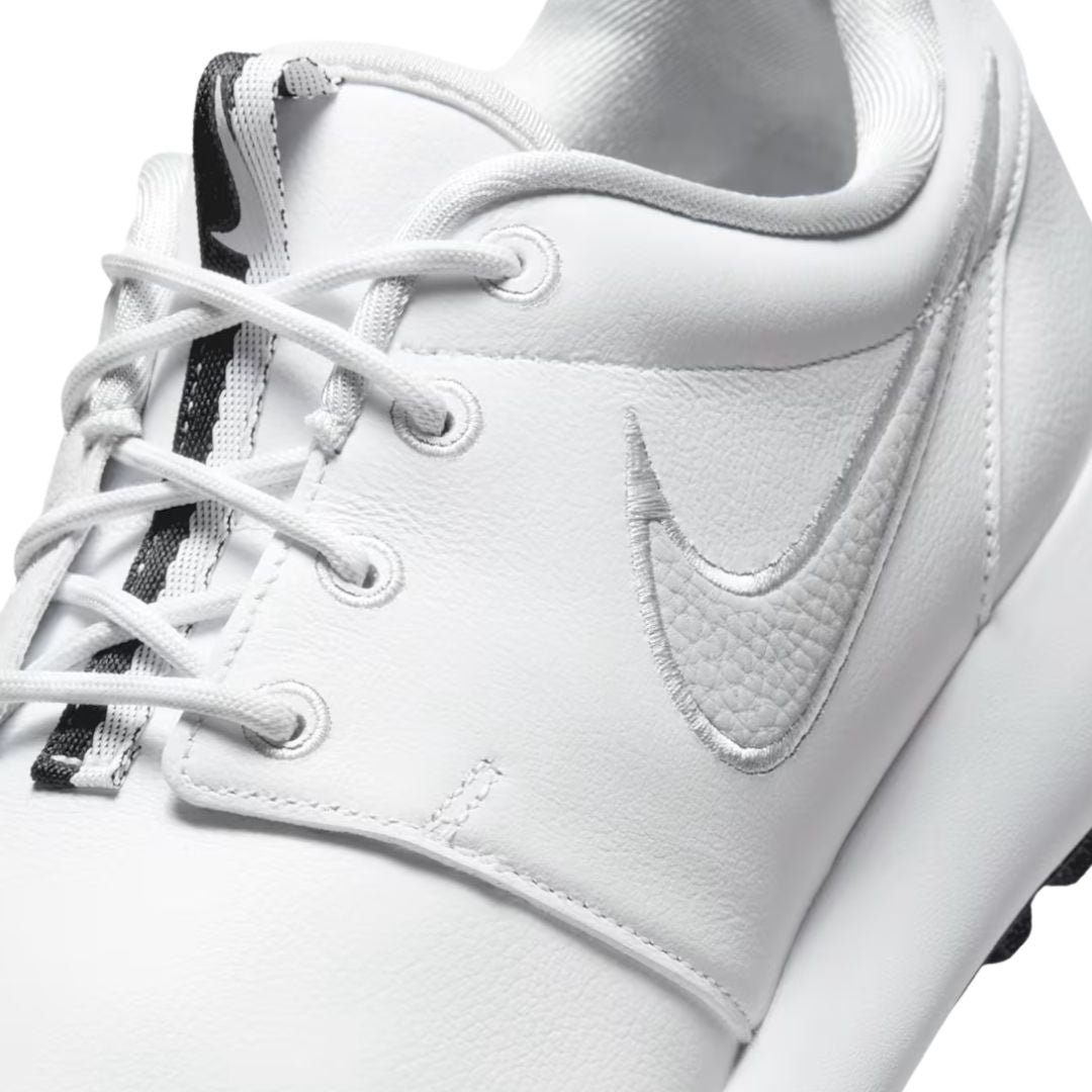 Nike Air Max Roshe G Premium Golf Shoe - White, White & Black