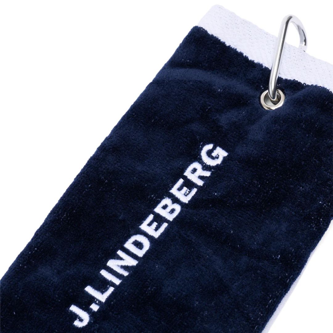 J Lindeberg Drohen Golf Towel - Navy