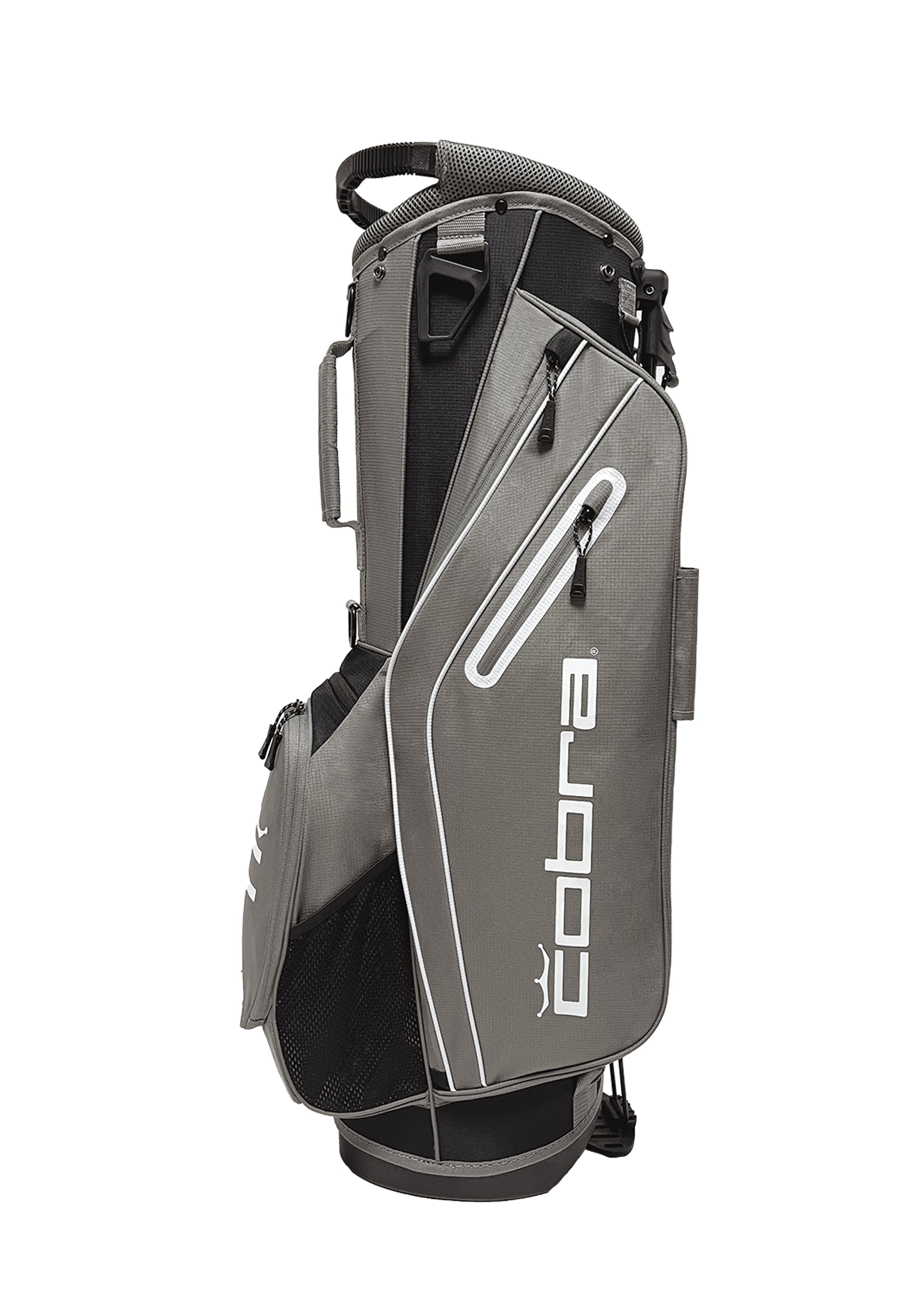 Cobra Signature Golf Stand Bag - Bright White, Catlerock & Puma Black