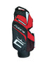 Cobra Signature Golf Cart Bag - Bright White, High Risk Red & Puma Black