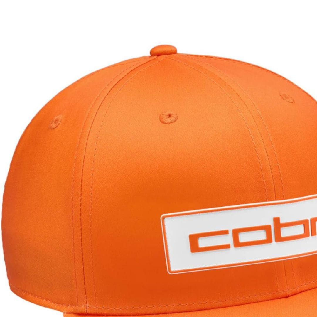 Cobra Tour Tech Cap (Orange & White)