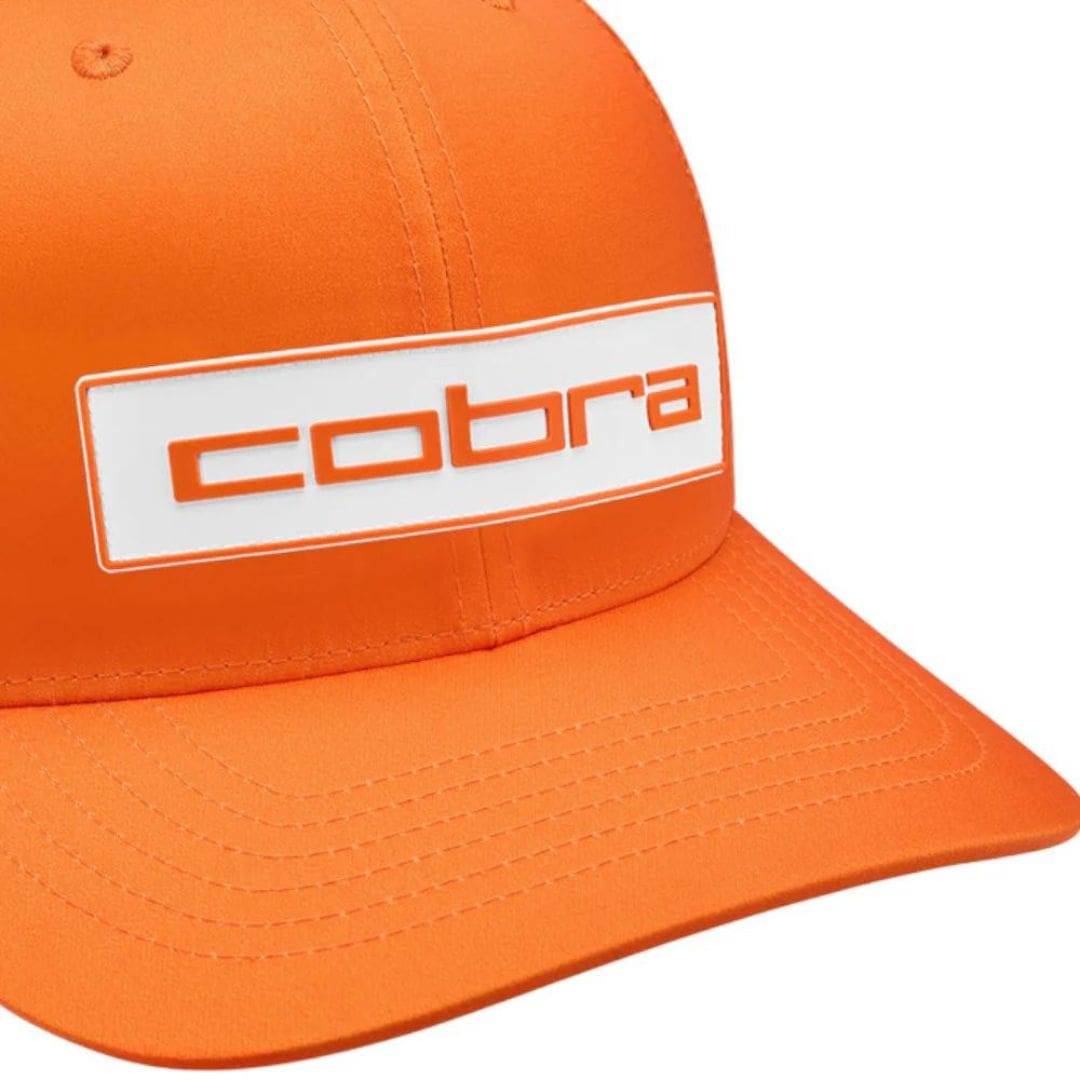 Cobra Tour Tech Cap (Orange & White)