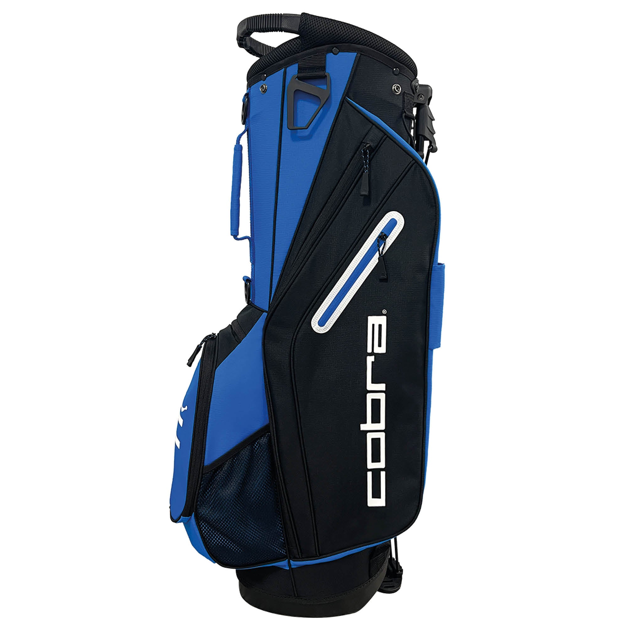 Cobra Signature Golf Stand Bag - Black, White & Vivid Blue