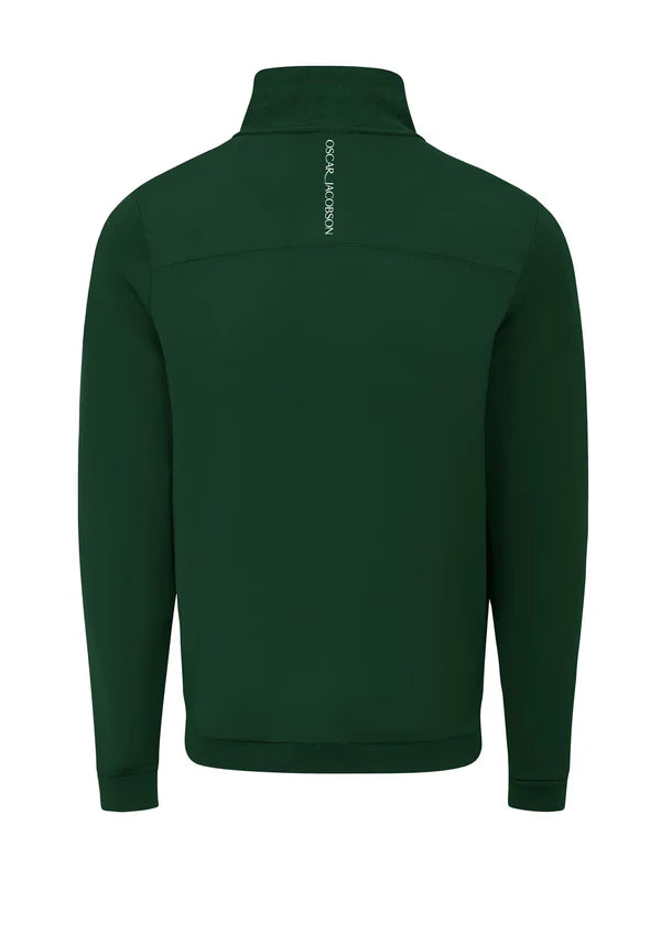 Oscar Jacobson Westland Golf 1/4 Zip Pullover - Pineneedle