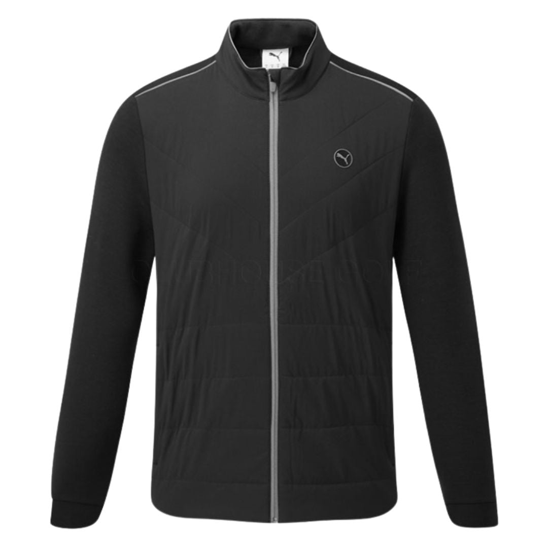 Puma Cloudspun Fleece Hybrid Jacket (Black)