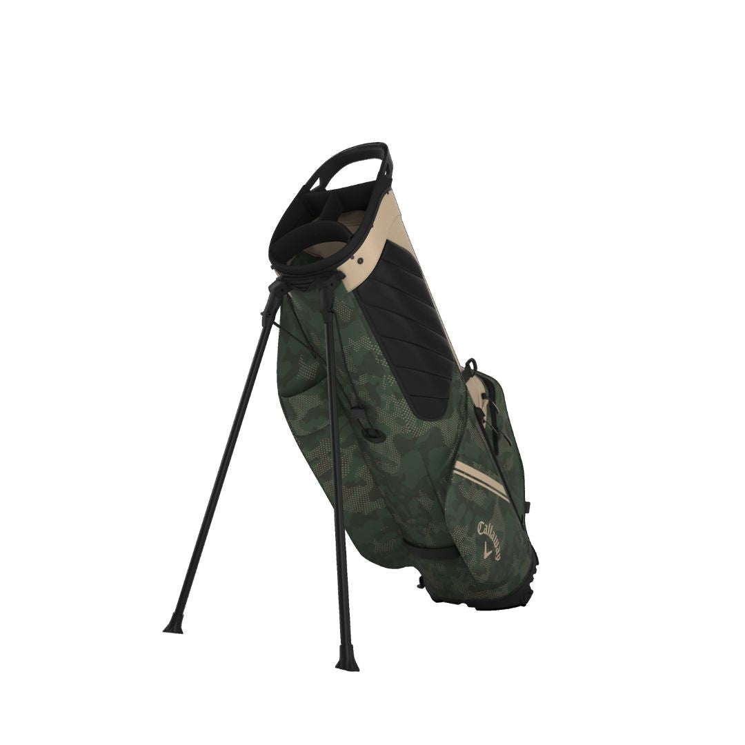 Callaway Chase Dry Golf Stand Bag - Tan, Green & Field Camo