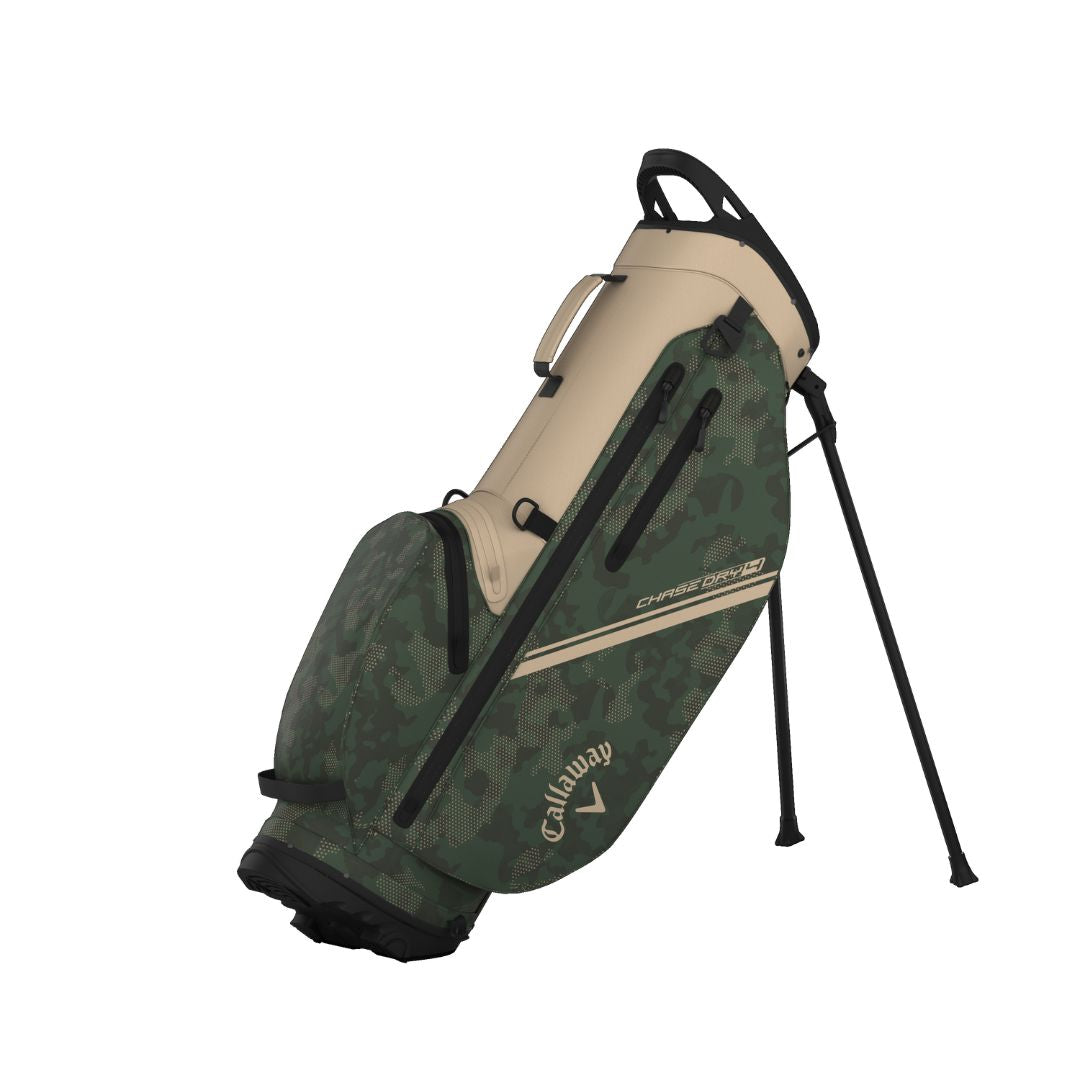 Callaway Chase Dry Golf Stand Bag - Tan, Green & Field Camo