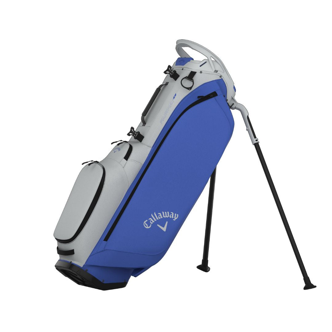 Callaway Fairway C Golf Stand Bag - Silver & Neptune