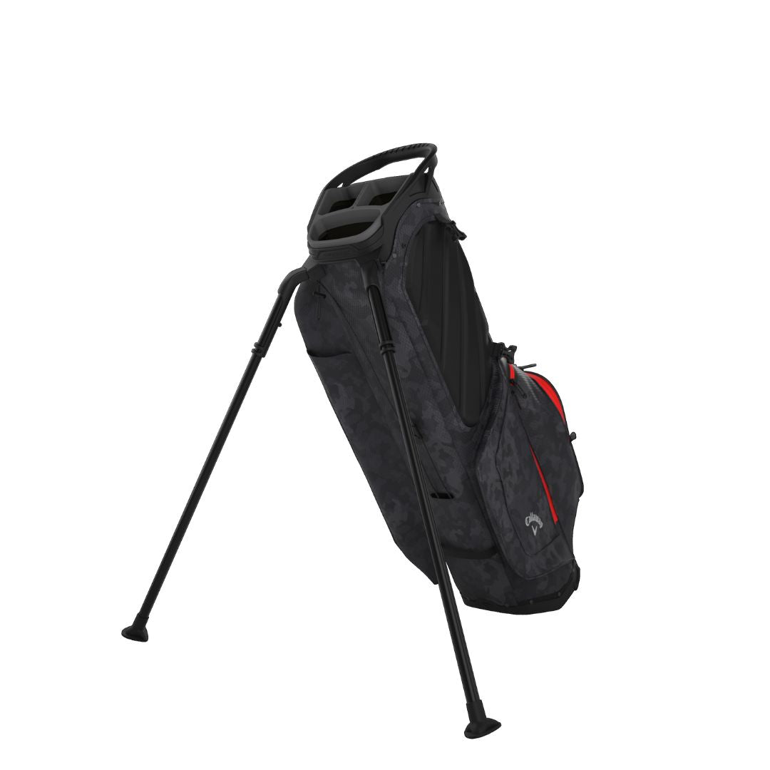 Callaway Fairway C HD Golf Stand Bag - Graphite, Desert Camo & Red