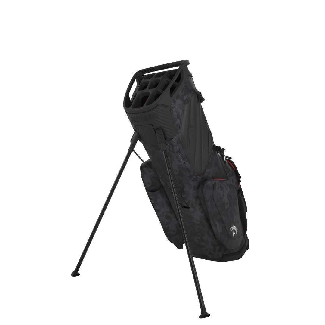 Callaway Fairway 14 HD Golf Stand Bag - Graphite, Desert Camo & Red