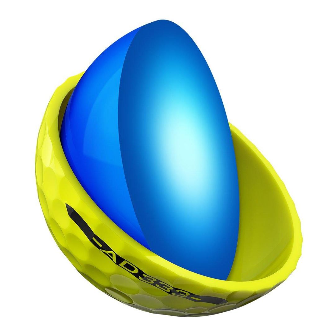 Srixon AD333 Golf Balls - Yellow