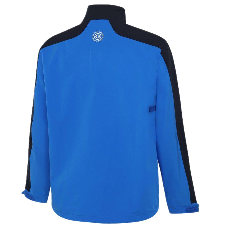 Galvin Green Adam 1/2 Zip PERTEX® Waterproof Jacket - Royal Blue & Black