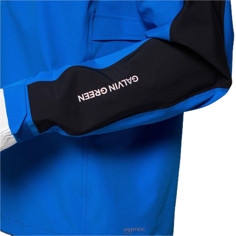 Galvin Green Adam 1/2 Zip PERTEX® Waterproof Jacket - Royal Blue & Black