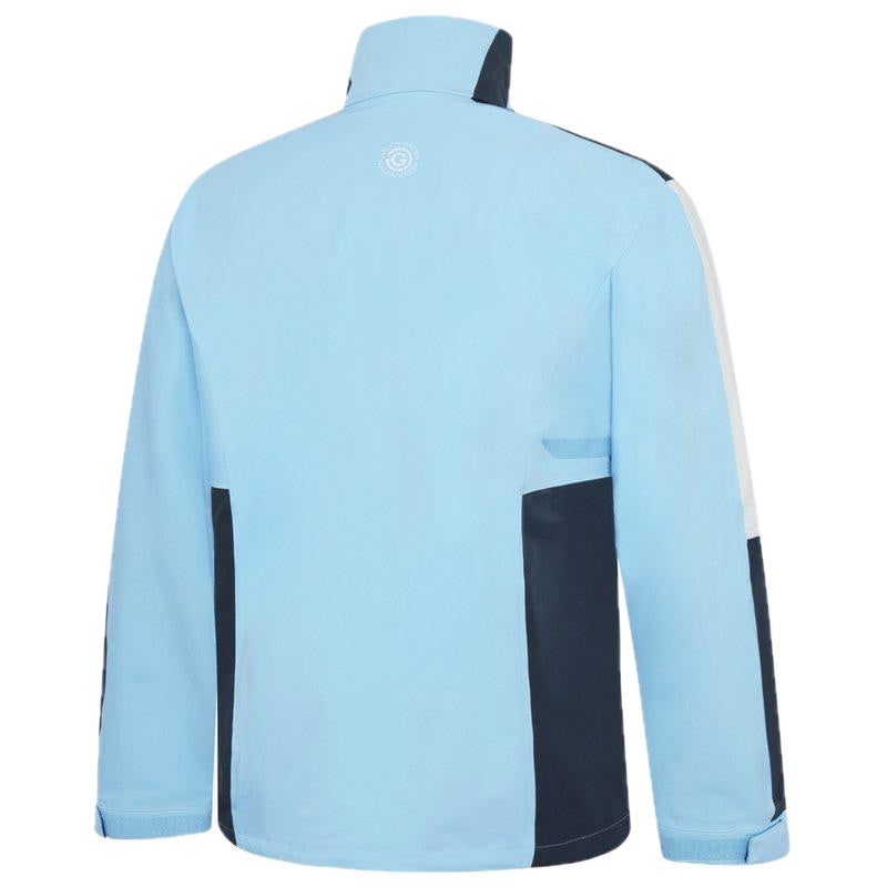 Galvin Green Arlo PerTex Waterproof Jacket - Crystal Blue & Navy