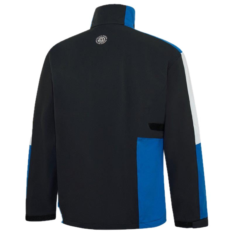 Galvin Green Arlo PerTex Waterproof Jacket - Black & Royal Blue