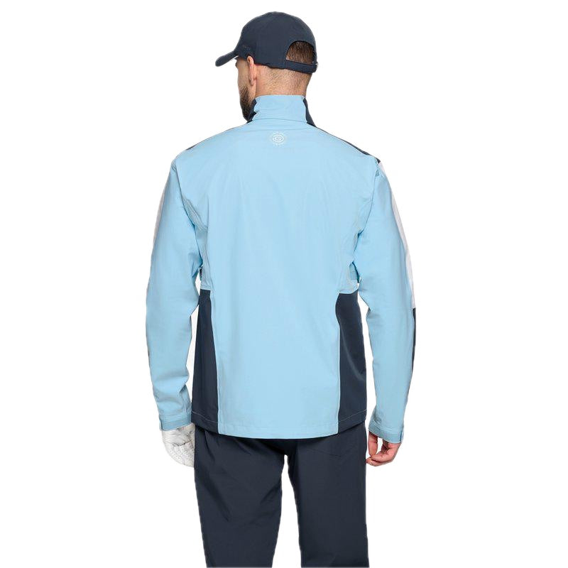 Galvin Green Arlo PerTex Waterproof Jacket - Crystal Blue & Navy