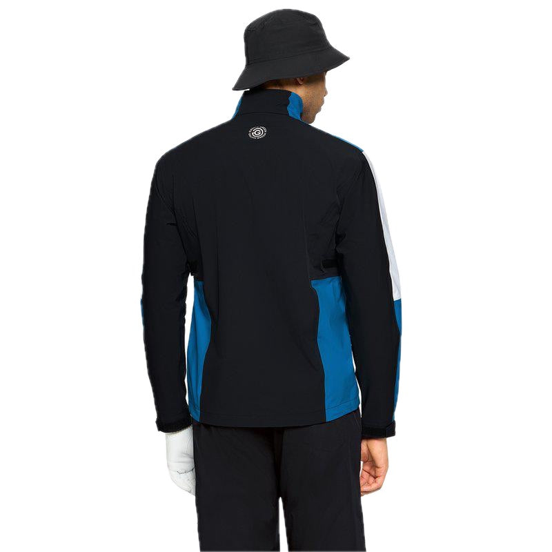 Galvin Green Arlo PerTex Waterproof Jacket - Black & Royal Blue