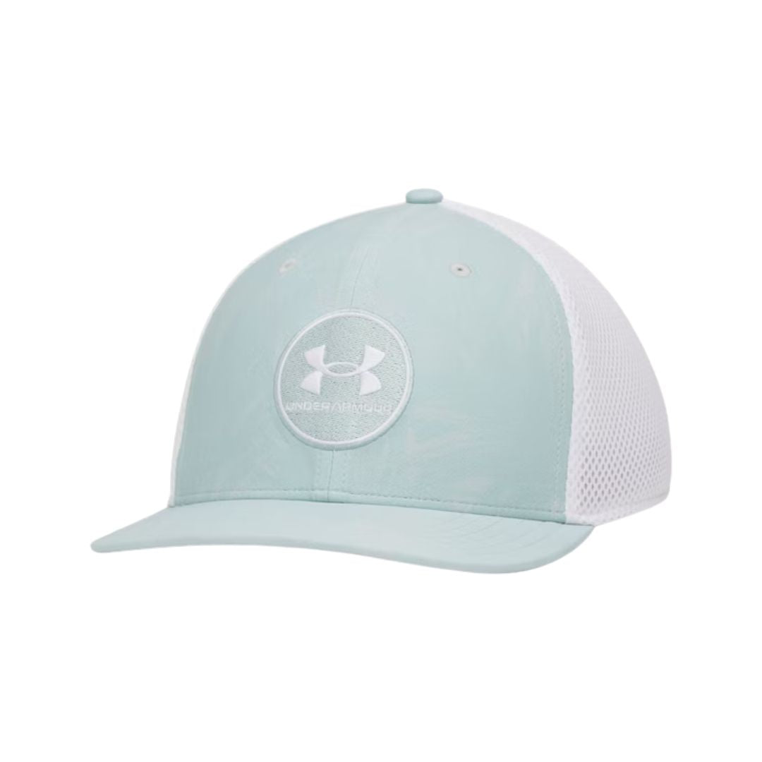 Under Armour Drive Mid Stretch Fit Cap - Enamel
