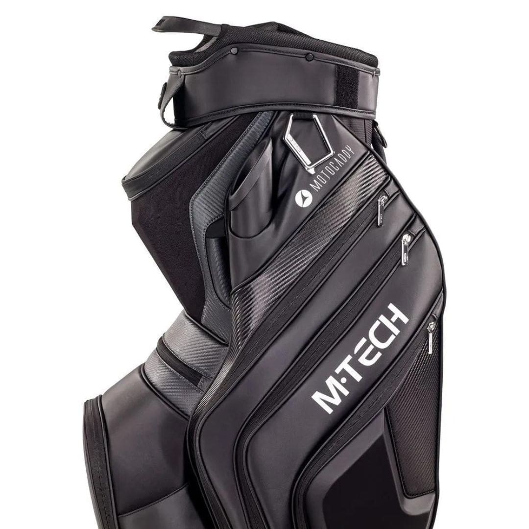 Motocaddy M-Tech Golf Cart Bag (Black & Charcoal)