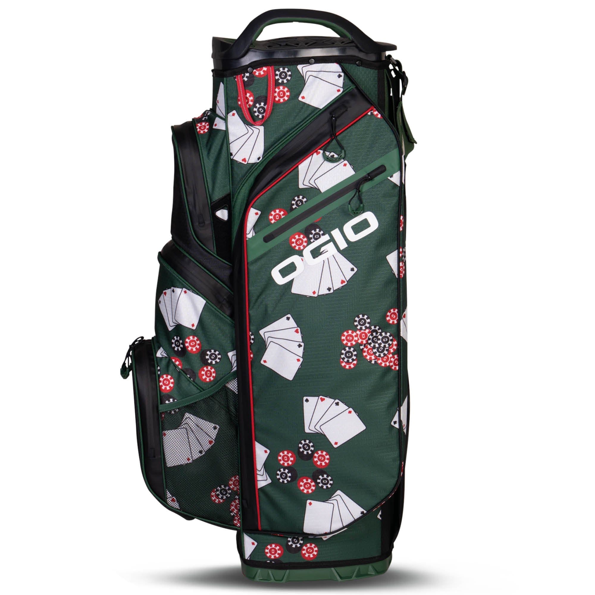 Ogio All Elements Silencer Golf Cart Bag - Poker