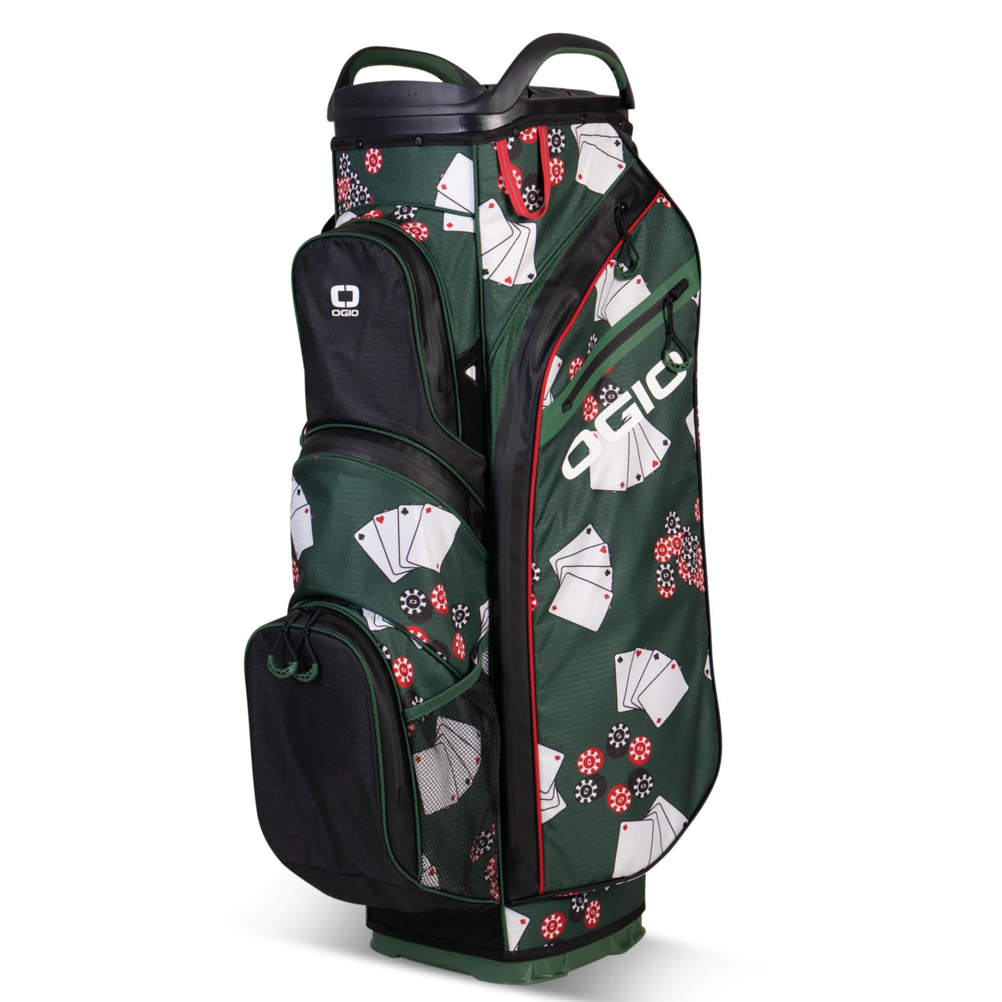 Ogio All Elements Silencer Golf Cart Bag - Poker