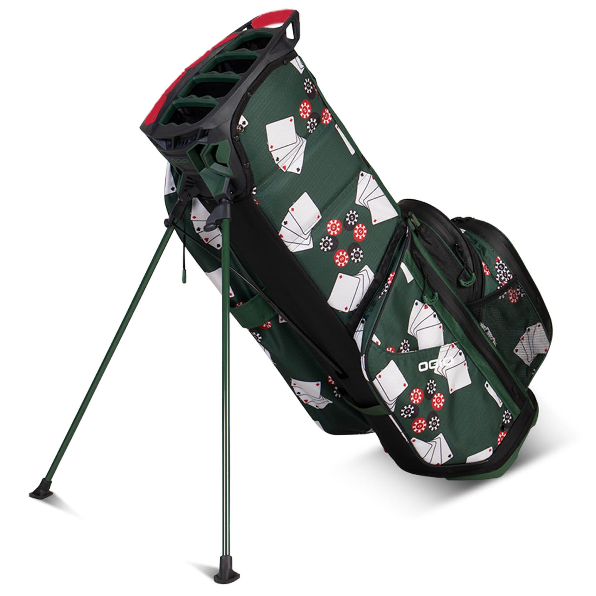 Ogio All Elements Hybrid Golf Stand Bag - Poker