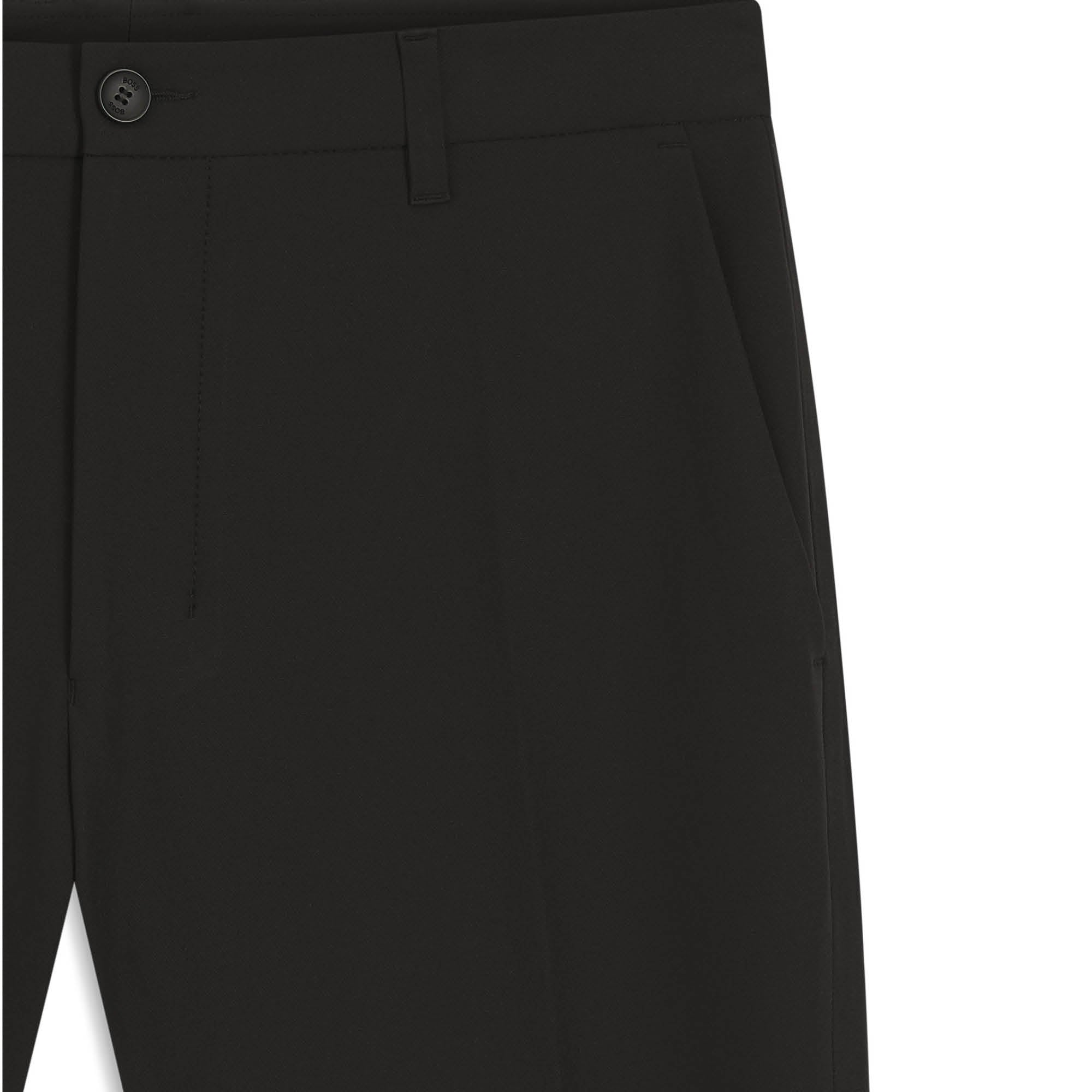 BOSS TR Commuter Tapered Trousers - Black