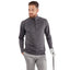 Galvin Green Dion Half-Zip Midlayer (Black Melange)