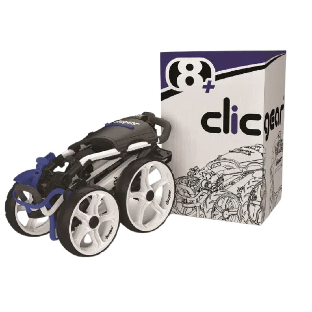 Clicgear 8.0+ Golf Push Trolley (Black)