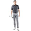 Galvin Green Marv Golf Polo Shirt (Black Melange)