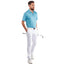 Galvin Green Mani Golf Polo Shirt (Aqua)