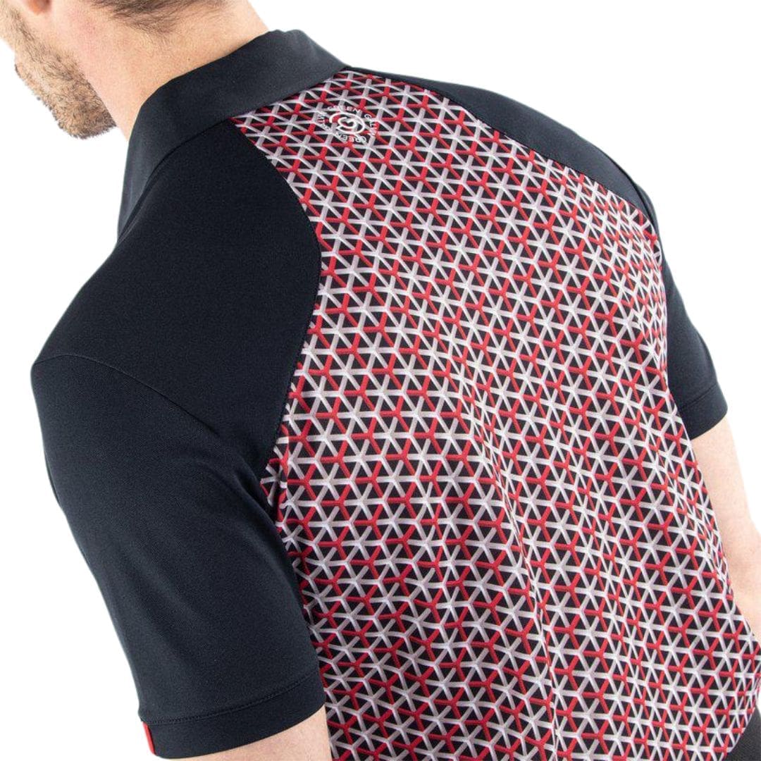 Galvin Green Mio Golf Polo Shirt (Red & Black)