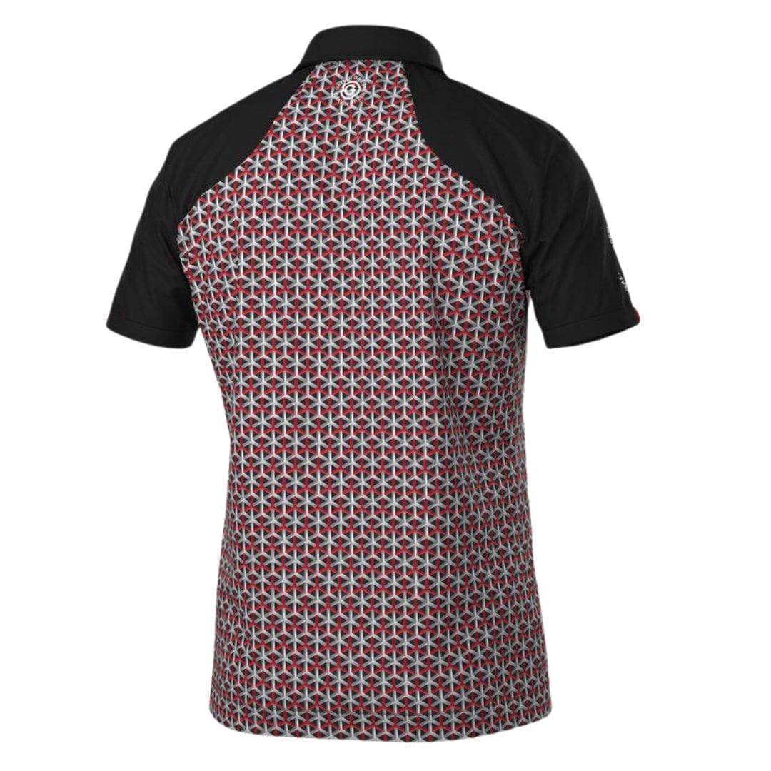 Galvin Green Mio Golf Polo Shirt (Red & Black)