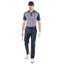 Galvin Green Mio Golf Polo Shirt (Camelia Rose & Navy)