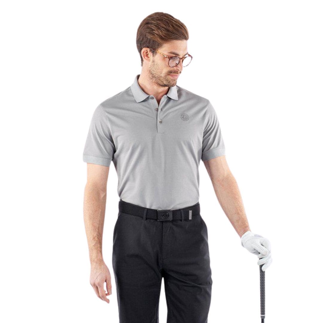Galvin Green Maximilian Polo Shirt (Sharkskin)