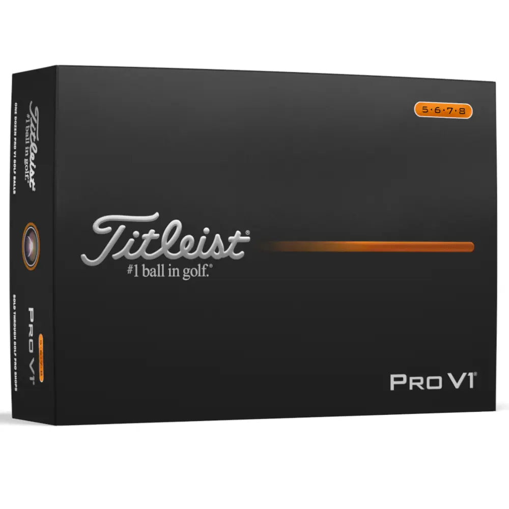 Titleist Pro V1 Golf Balls - High Numbers
