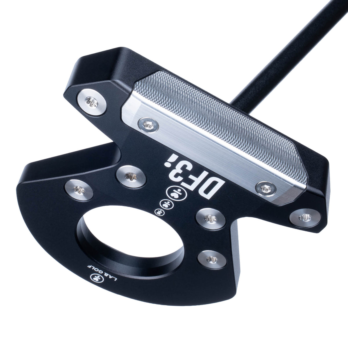 L.A.B. Golf DF3i Golf Putter - Black - Right Handed