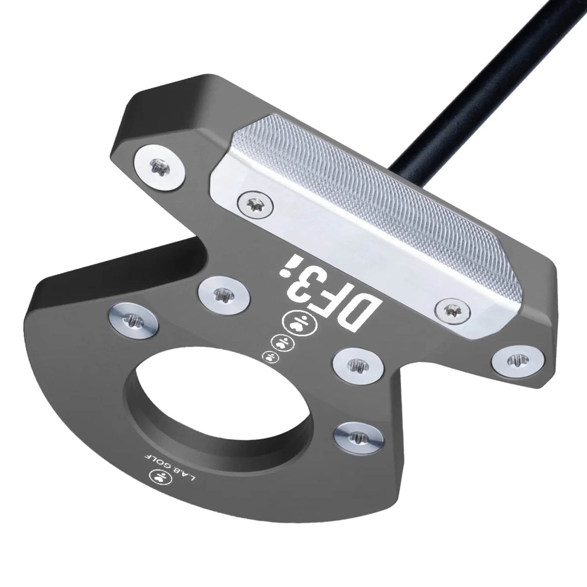 L.A.B. Golf DF3i Golf Putter - Charcoal - Right Handed