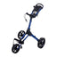 FastFold Square Compact 3‑Wheel Golf Trolley (Navy/Black)