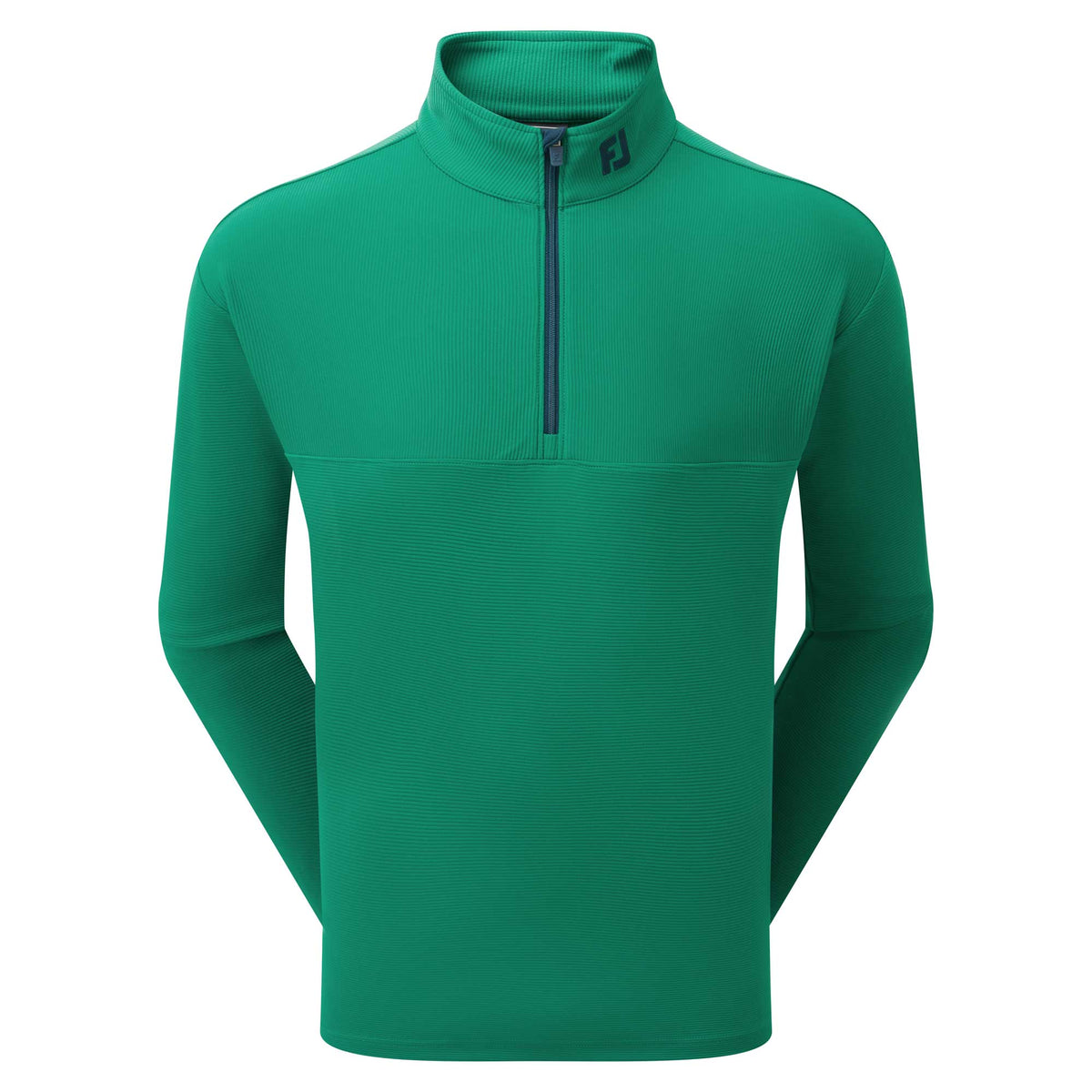 FootJoy Angled Ottoman Chill-Out Quarter-Zip Pullover - Field Green