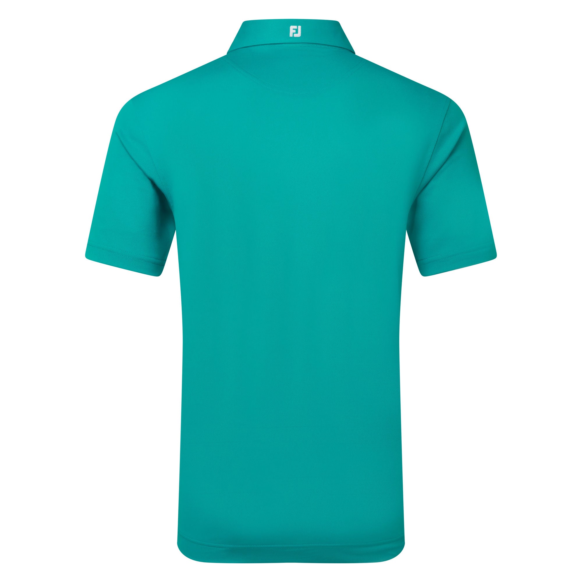 FootJoy Stretch Pique Solid Golf Polo Shirt - Tile Blue