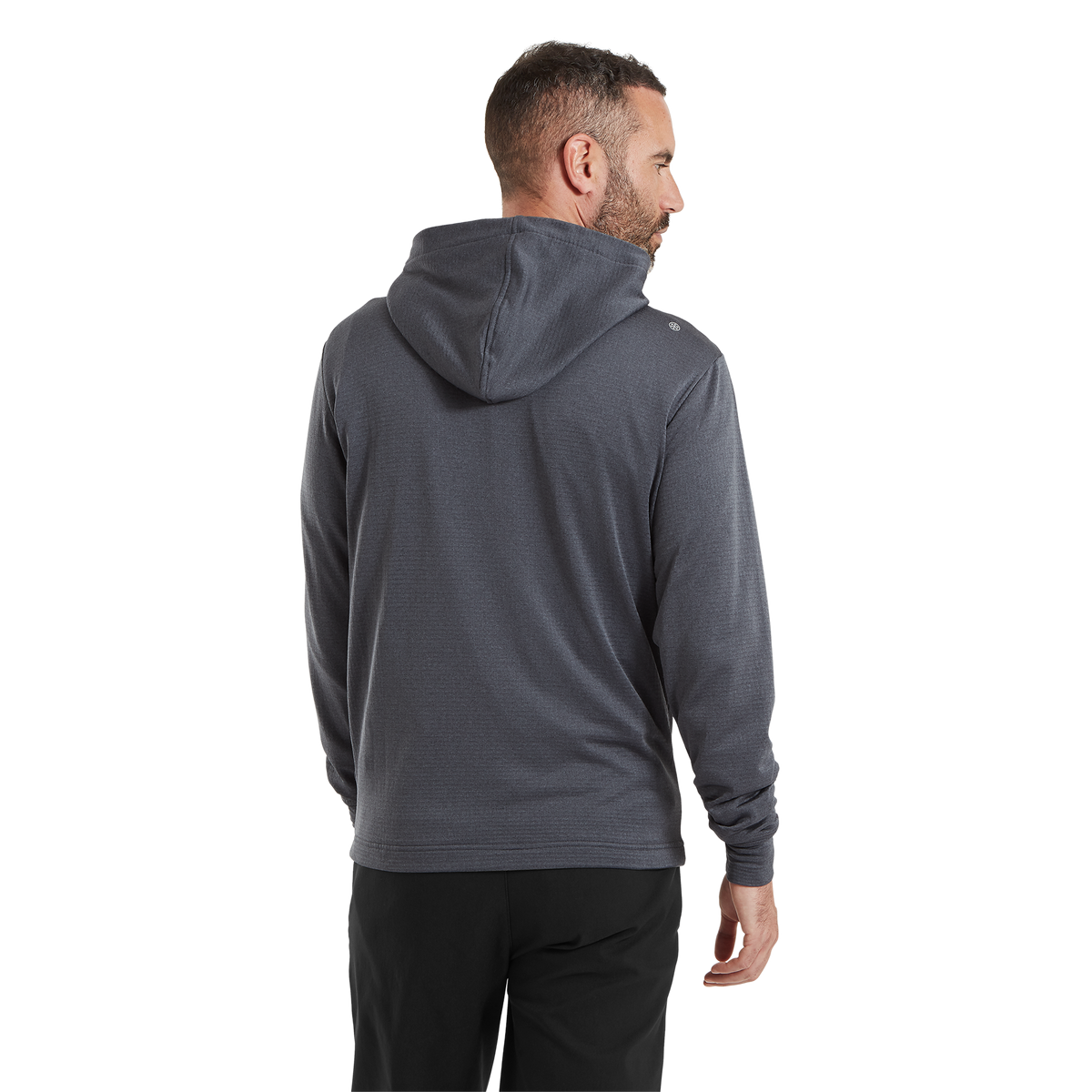 Footjoy Thermoseries Crossover Golf Hoodie - Charcoal