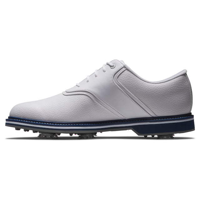 FootJoy Originals Golf Shoes - White, White & Navy