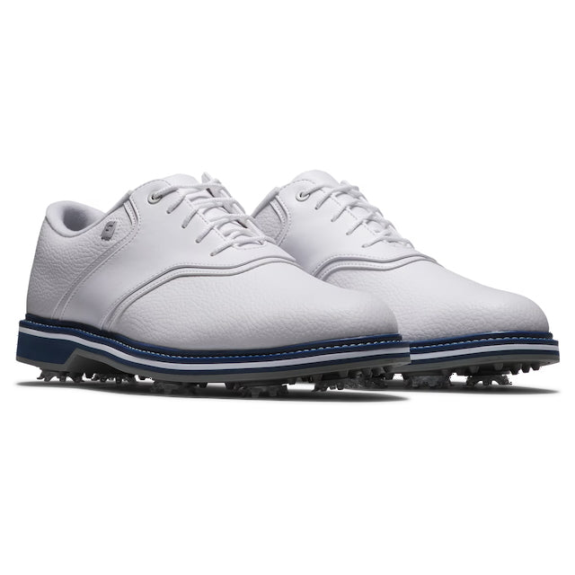 FootJoy Originals Golf Shoes - White, White & Navy