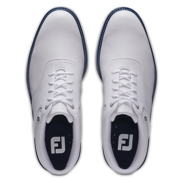FootJoy Originals Golf Shoes - White, White & Navy